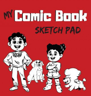 Knjiga My Comic Book Sketch Pad Michael Ervin III