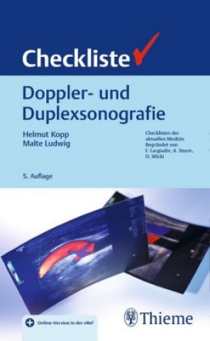 Kniha Checkliste Doppler- und Duplexsonografie Malte Ludwig