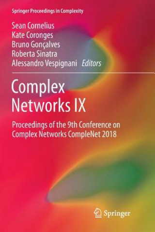 Kniha Complex Networks IX Sean Cornelius