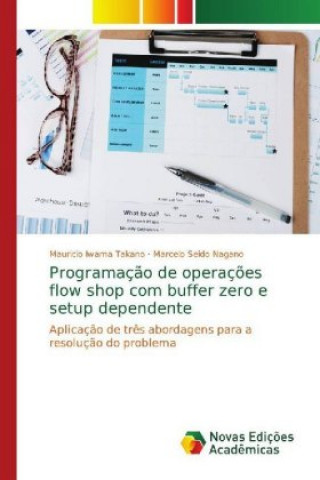 Knjiga Programacao de operacoes flow shop com buffer zero e setup dependente Mauricio Iwama Takano