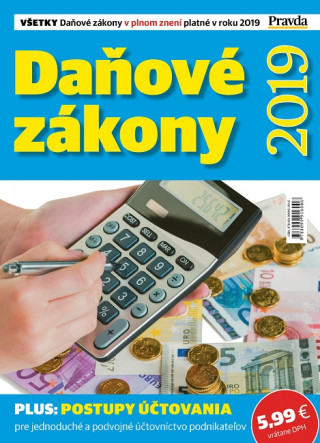 Book Daňové zákony 2019 Štefan Hrčka