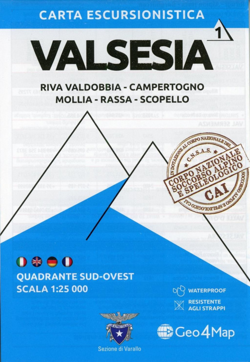 Materiale tipărite Valsesia Sud Ovest 