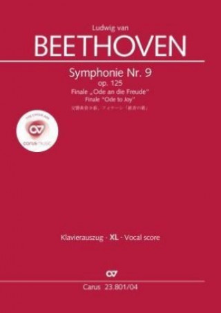 Buch Symphonie Nr. 9. Finale (Klavierauszug XL zu allen gängigen Ausgaben) Ludwig van Beethoven