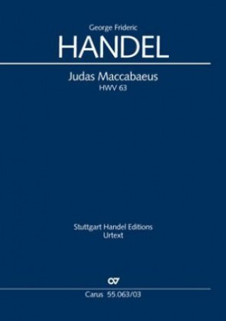 Buch Judas Maccabaeus (Klavierauszug) Georg Friedrich Händel