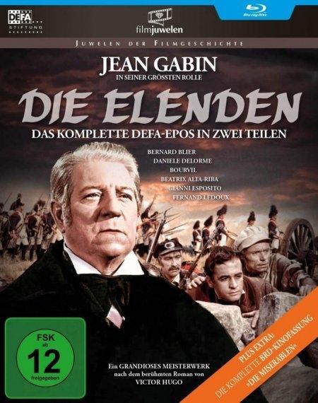 Videoclip Die Elenden / Die Miserablen - Der legendäre Kino-Zweiteiler, 1 Blu-ray Jean-Paul Le Chanois