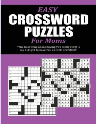 Book Easy Crossword Puzzles for Moms Pat L Steele