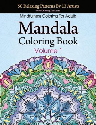 Kniha Mandala Coloring Book Coloringcraze