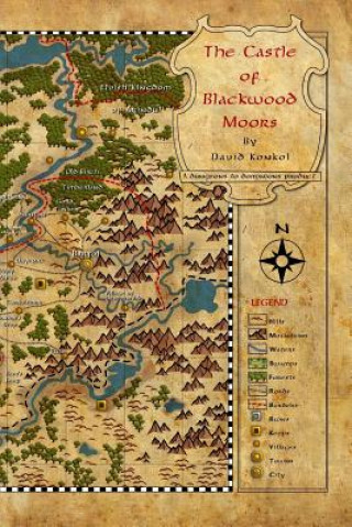 Kniha The Castle of Blackwood Moors David Konkol