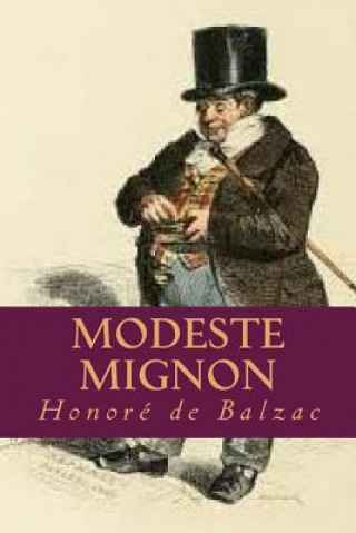 Kniha Modeste Mignon Honore De Balzac