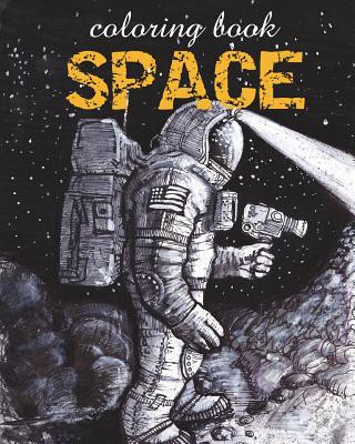 Книга Coloring Book - Space Alex Dee