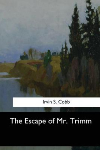 Kniha The Escape of Mr. Trimm Irvin S Cobb