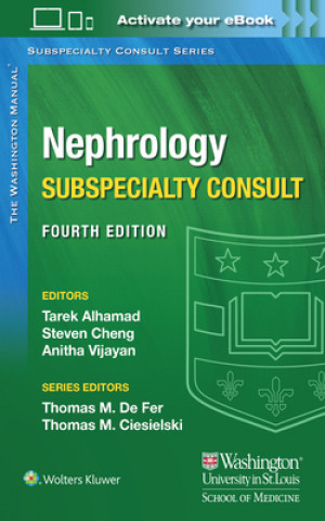 Книга Washington Manual Nephrology Subspecialty Consult Tarek Alhamad
