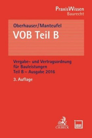 Książka VOB Teil B Iris Oberhauser