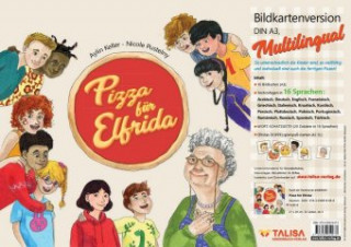 Hra/Hračka Pizza für Elfrida - Bildkartenversion (A3, Multilingual) Aylin Keller