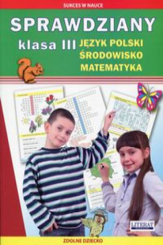 Kniha Sprawdziany 3 Język polski Środowisko Matematyka 