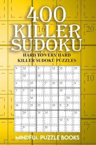 Книга 400 Killer Sudoku Mindful Puzzle Books