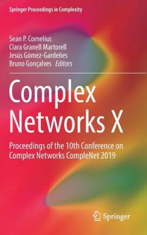 Kniha Complex Networks X Sean Cornelius