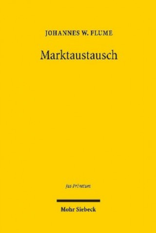 Knjiga Marktaustausch Johannes W. Flume