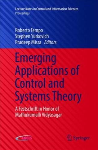 Book Emerging Applications of Control and Systems Theory Roberto Tempo