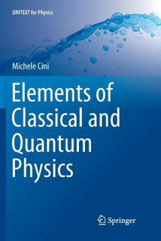 Kniha Elements of Classical and Quantum Physics Michele Cini