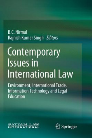 Книга Contemporary Issues in International Law B. C. Nirmal