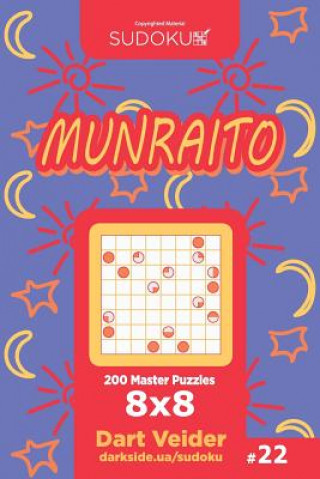 Buch Sudoku Munraito - 200 Master Puzzles 8x8 (Volume 22) Dart Veider