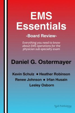 Knjiga EMS Essentials: Board Review Kevin Schulz