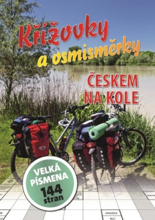 Kniha Křížovky a osmisměrky Českem na kole 