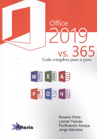 Knjiga OFFICE 2019 VS 365 ROSARIO PEÑA PEREZ