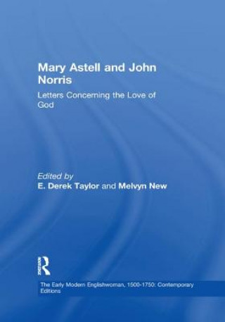 Livre Mary Astell and John Norris NEW