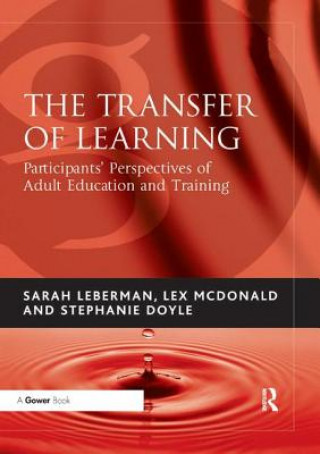 Kniha Transfer of Learning LEBERMAN