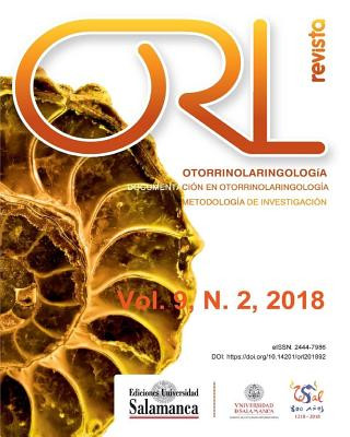 Книга Revista Orl: Vol. 9, Núm. 2 (2018) Dr Jose Luis Pardal Refoyo Dir