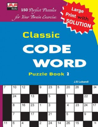 Book Classic Code Word Puzzle Book J S Lubandi