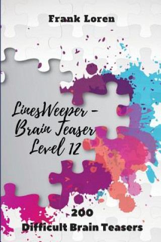 Knjiga LinesWeeper - Brain Teaser Level 12 Frank Loren