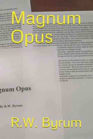 Carte Magnum Opus R W Byrum