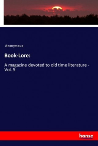 Knjiga Book-Lore: Anonym