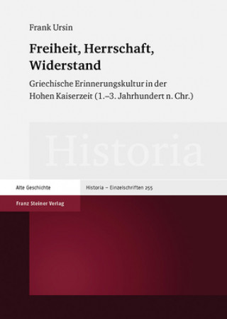 Kniha Freiheit, Herrschaft, Widerstand Frank Ursin