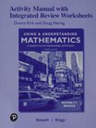 Knjiga Activity Manual with Integrated Review Worksheets for Using & Understanding Mathematics Jeffrey O. Bennett