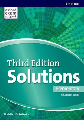 Książka Solutions: Elementary: Student's Book and Online Practice Pack Tim Falla