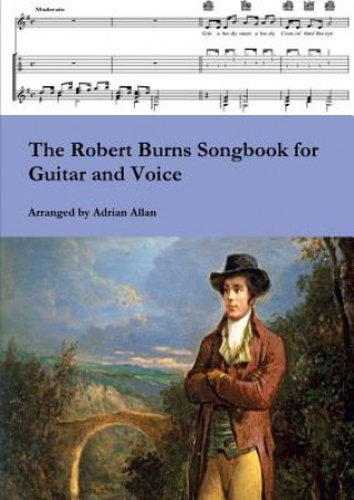 Kniha Robert Burns Songbook for Guitar and Voice Adrian Allan