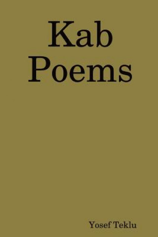 Könyv Kab Poems Yosef Teklu