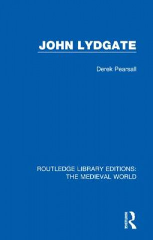 Kniha John Lydgate Derek Pearsall