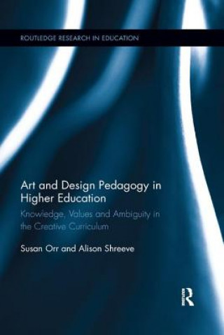 Książka Art and Design Pedagogy in Higher Education Orr