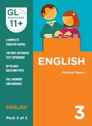 Carte 11+ Practice Papers English Pack 3 (Multiple Choice) GL Assessment