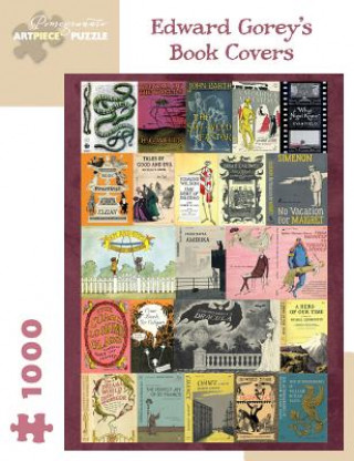 Книга Edward Gorey Book Covers 1000-Piece Jigsaw Puzzle Edward Gorey