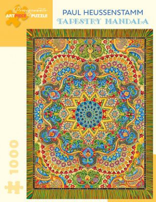 Carte Paul Heussenstamm Tapestry Mandala 1000-Piece Jigsaw Puzzle 