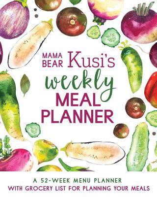 Kniha Mama Bear Kusi's Weekly Meal Planner ASHLEY KUSI