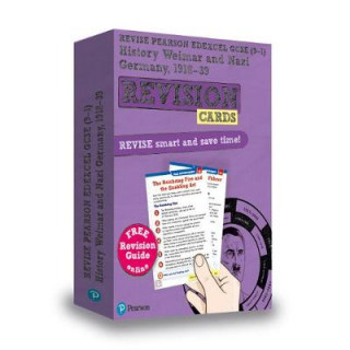 Carte Pearson REVISE Edexcel GCSE History Weimar & Nazi Germany Revision Cards (with free online Revision Guide and Workbook) - 2023 and 2024 exams Victoria Payne