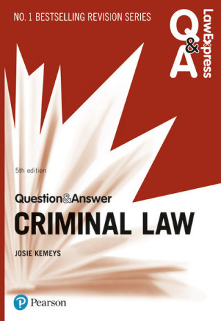 Książka Law Express Question and Answer: Criminal Law Josie Kemeys