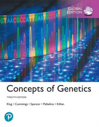 Carte Concepts of Genetics, Global Edition William S. Klug